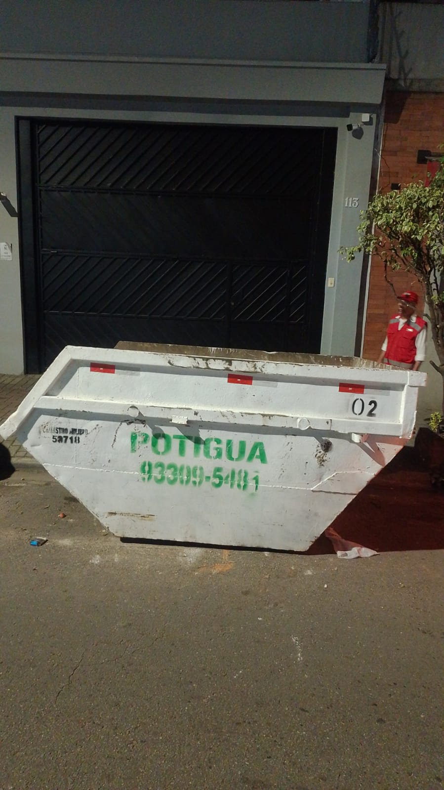 Serviço de caçamba Potigua na Grande São Paulo.