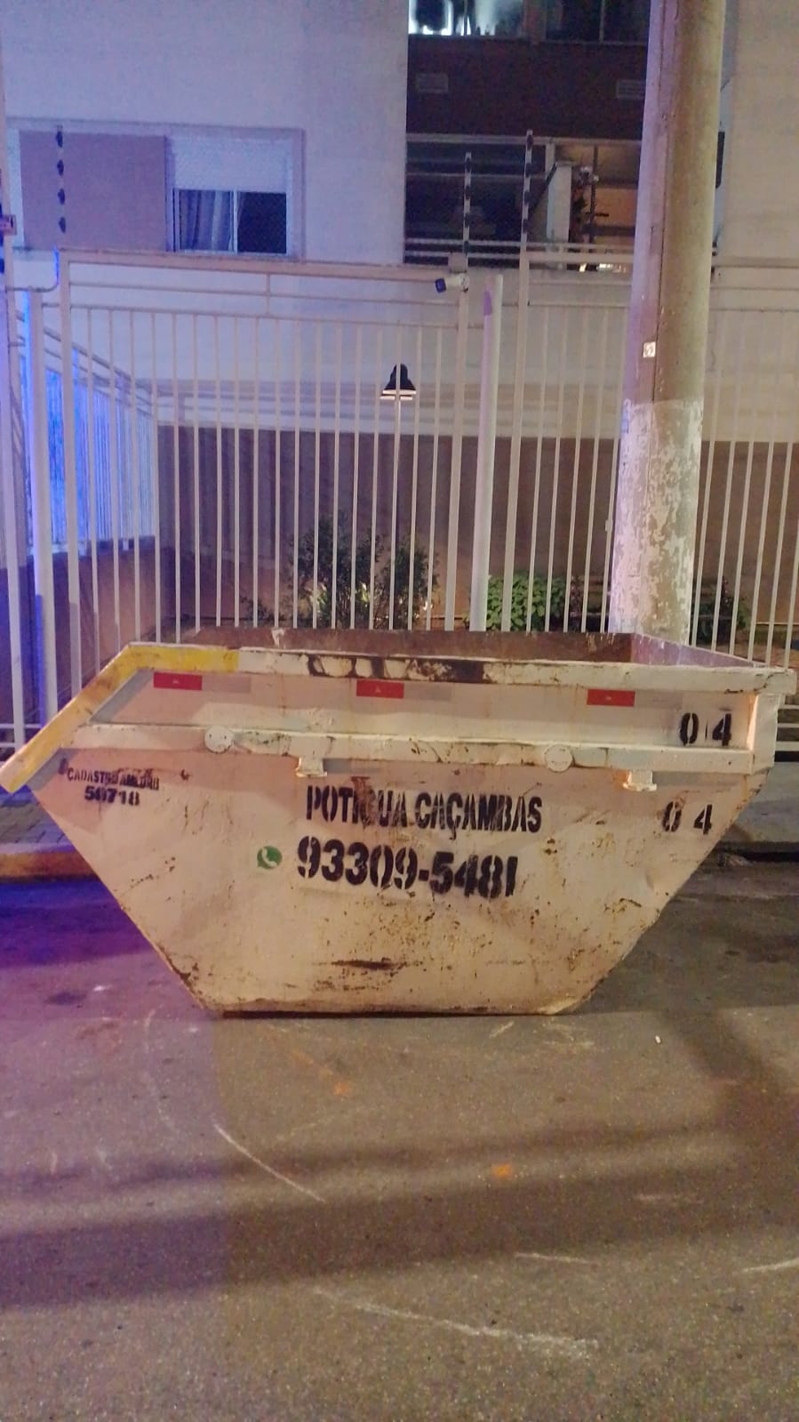 Locação de caçamba na Grande São Paulo.